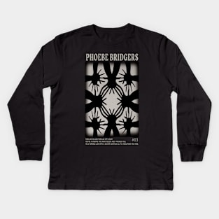 Wallpaper black hand phoebe Kids Long Sleeve T-Shirt